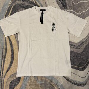 Amiri MA Argyle White Tee Mens Size Medium or Large